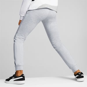 Logo Girl's Sweatpants, Light Gray Heather, extralarge-IND