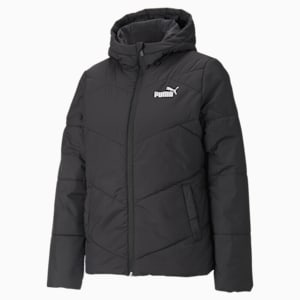 Women's Regular Fit Padded Jacket, Puma Black, extralarge-IND