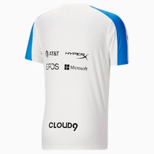 PUMA x CLOUD9 Men's Replica Jersey, Puma White-Bleu Azur
