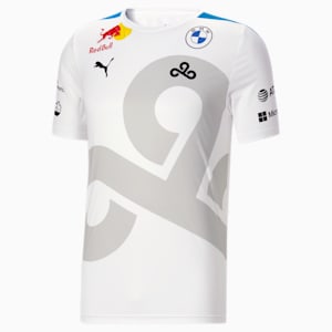 PUMA x CLOUD9 Men's Replica Jersey, Puma White-Bleu Azur