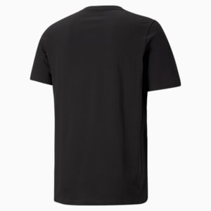 Cat Men's  T-shirt, Puma Black