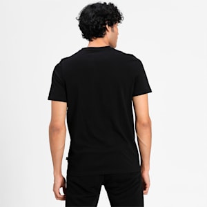 Cat Men's  T-shirt, Puma Black