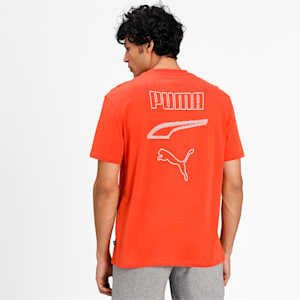 Rebel Graphic Men's Relaxed T-shirt, Tigerlily
