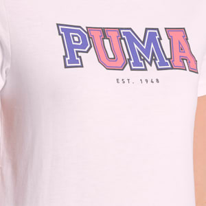 PUMA Collegiate Graphic Women's T-Shirt, Puma White