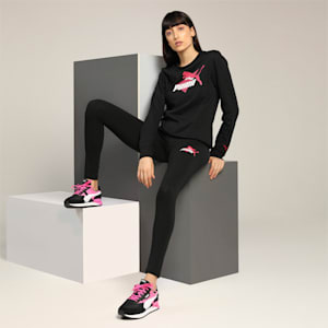 PUMA Slant Graphic Women's Sweatshirt, Puma Black