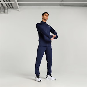 Active Full-Zip Slim Fit Jacket, Peacoat, extralarge-IND