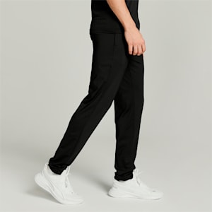 Active Polyester Men's Slim Pants, Puma Black