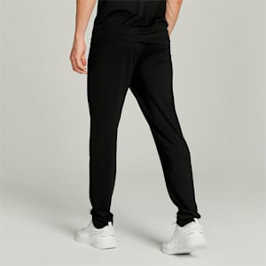 Active Polyester Men's Slim Pants, Puma Black