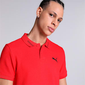 Ottoman Men's Slim Fit Polo, For All Time Red, extralarge-IND