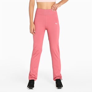 PUMA Straight Leg Women's Pants, Mauvewood