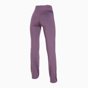 PUMA Straight Leg Women's Pants, Purple Charcoal, extralarge-IND