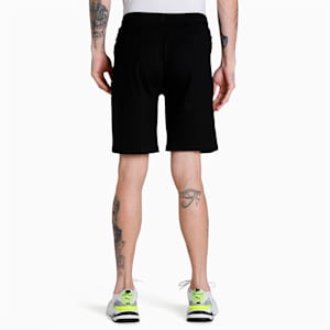 Zippered Jersey Men's Regular Fit Shorts, PUMA Black, extralarge-IND