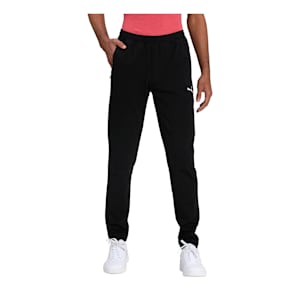 Zippered Jersey Men's Sweatpants, Puma Black