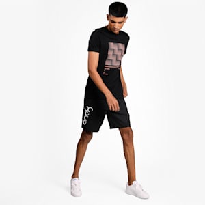 one8 Virat Kohli Men's Graphic Slim T-Shirt, Puma Black