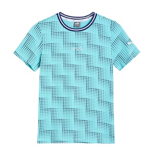one8 Virat Kohli Boy's AOP  T - Shirt, Angel Blue