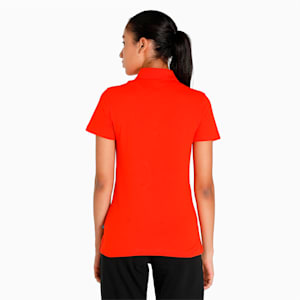 PUMA Women's Regular Fit Polo, Firelight, extralarge-IND