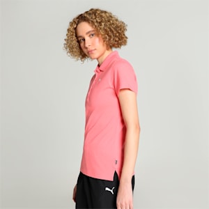 PUMA Women's Regular Fit Polo, Passionfruit, extralarge-IND