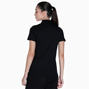 PUMA Regular Fit Women's Polo, PUMA Black