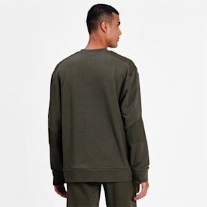 NU-TILITY Men's Crew-Neck Sweatshirt, Forest Night