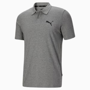 Essentials Men's Jersey Polo, Medium Gray Heather, extralarge