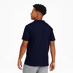 Essentials Men's Jersey Polo, Peacoat
