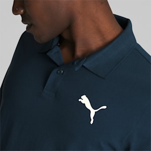 Polo en jersey Essentials, homme, Nuit noire