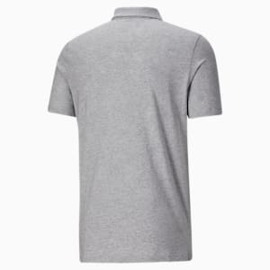 Essentials Men's Heather Polo, Light Gray Heather, extralarge