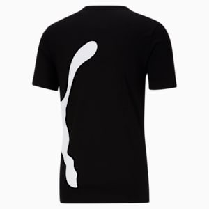 Camiseta con logo extragrande para hombre, Puma Black