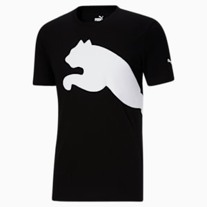 T-shirt à grand logo, homme, Puma Black