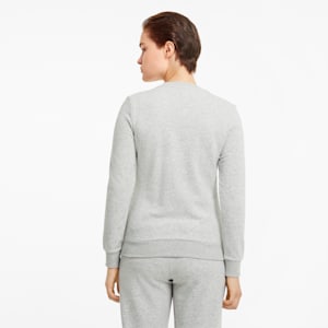 ウィメンズ ESS ロゴ クルースウェット, Light Gray Heather, extralarge-JPN