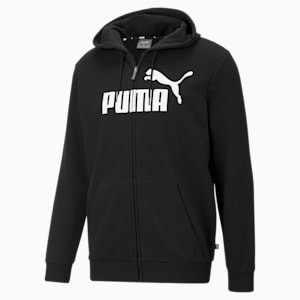 メンズ ESS ビッグ ロゴ FZ フーディー TR, Puma Black, extralarge-JPN