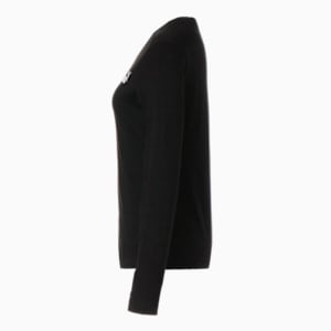 ウィメンズ ESS 長袖 Tシャツ, Puma Black, extralarge-JPN