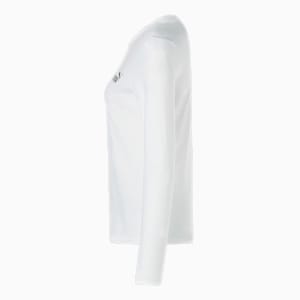 ウィメンズ ESS 長袖 Tシャツ, Puma White, extralarge-JPN