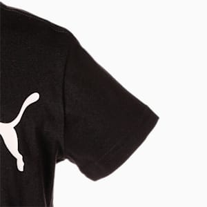 キッズ ボーイズ ESS ロゴ 半袖 Tシャツ 120-160cm, Puma Black, extralarge-JPN