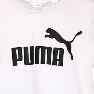 キッズ ESS ロゴ Tシャツ 120-160cm, Puma White