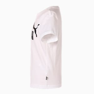 キッズ ESS ロゴ Tシャツ 120-160cm, Puma White, extralarge-JPN
