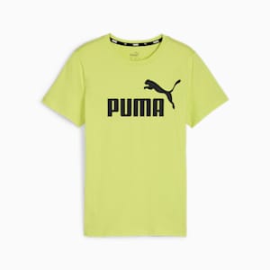 キッズ ボーイズ ESS ロゴ 半袖 Tシャツ 120-160cm, Lime Sheen, extralarge-JPN