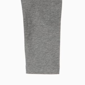 キッズ ESS NO.1 ロゴ 長袖 Tシャツ 120-160cm, Medium Gray Heather