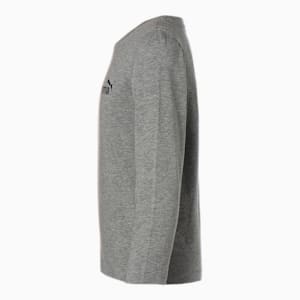 キッズ ESS NO.1 ロゴ 長袖 Tシャツ 120-160cm, Medium Gray Heather, extralarge-JPN