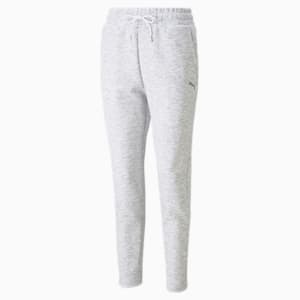 Evostripe Knitted Relaxed Fit Women's Pants, Puma White