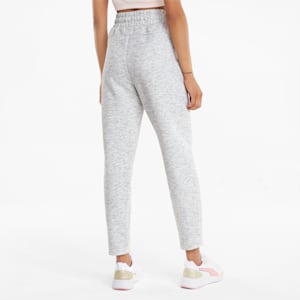 Evostripe Knitted Relaxed Fit Women's Pants, Puma White, extralarge-IND