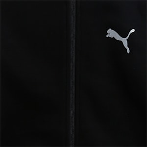 Evostripe Full-Zip Boy's Hoodie, Puma Black