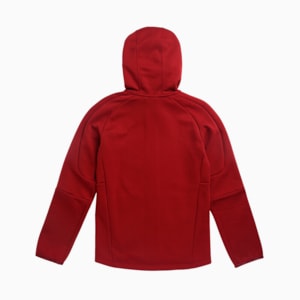 Evostripe Full-Zip Boy's Hoodie, Intense Red
