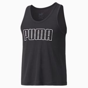 Runtrain Girls' Tank Top, Puma Black
