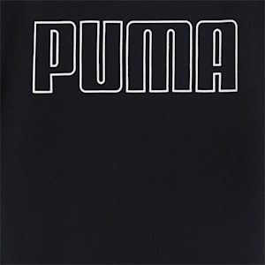 Runtrain Girl's Regular Fit T-Shirt, Puma Black, extralarge-IND
