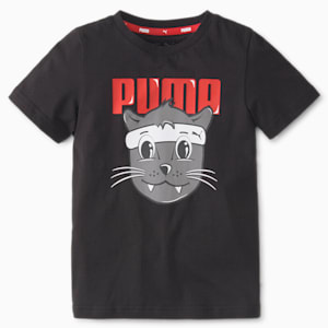 LIL PUMA Kid's T-Shirt, Puma Black