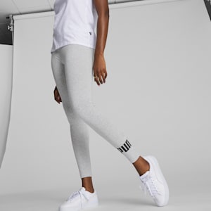 Essentials Women's Logo Leggings, Light Gray Heather, extralarge