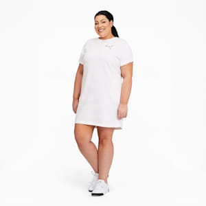 Modern Sports Women's Sweat Dress PL, Puma White