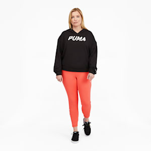 Modern Sports Women's 7/8 Leggings PL, Georgia Peach, extralarge