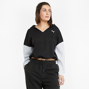 Modern Sports Women's Hoodie, Puma Black, extralarge-IND